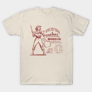 Rockford Peaches Baseball Team 1943 T-Shirt
